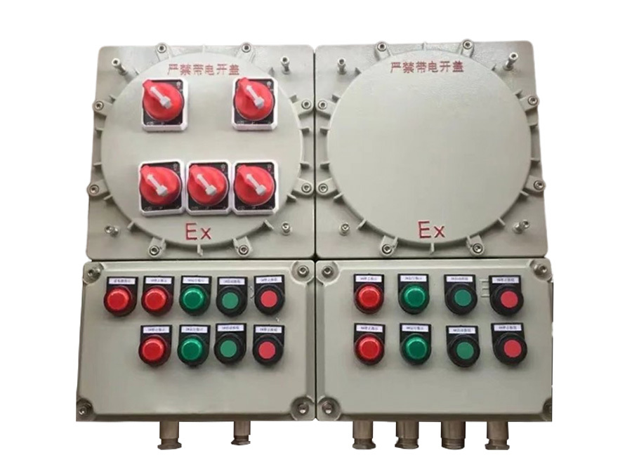 四腔防爆综合控制箱IIC+增安)